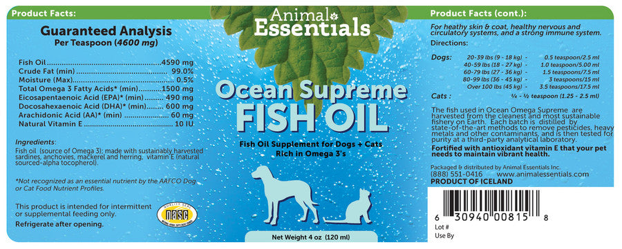 Ocean Omega Supreme Fish Oil