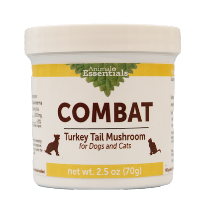 COMBAT Turkey Tail powder extract for Dogs & Cats