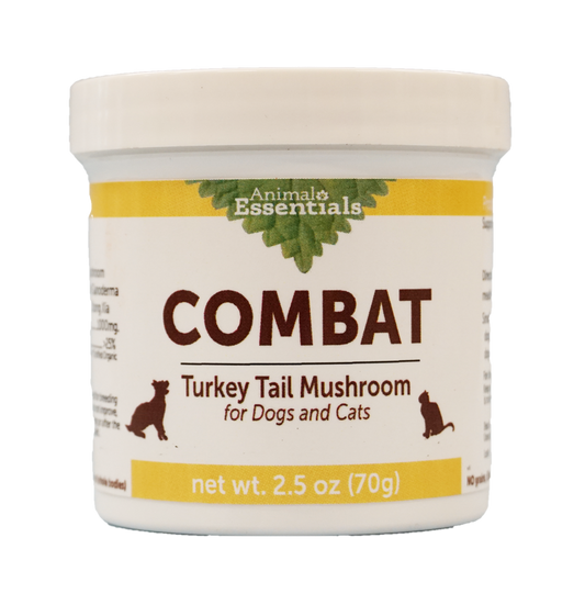 COMBAT Turkey Tail powder extract for Dogs & Cats